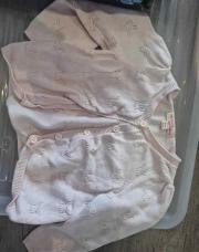 GILET ROSE CLAIR 18 MOIS