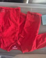 GILET ROUGE 12 MOIS 