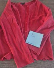 GILET ROUGE 2 ANS 