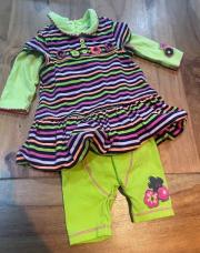 Orchestra ensemble robe rayée 1 mois