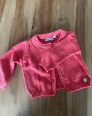 Ikks gilet corail 3 mois