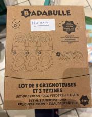 Tétines grignoteuses Badabulle 4m 