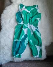 Salopette verte obaibi