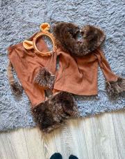 Déguisement lion fait mains 110cm