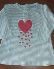 Tshirt TQF 6 mois manches longues 