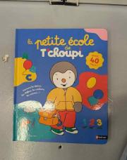 Livre T'choupi école 