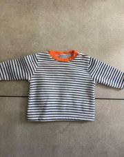 T-shirt 3 mois épais rayure 