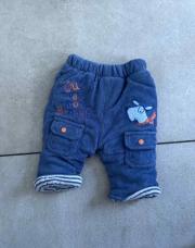 Pantalon épais bleu 3 mois 