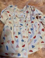 Robe longue manches 3 mois 