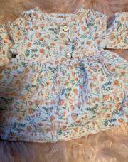 Robe longue manches major 1 mois 