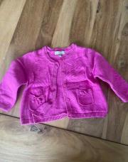Grain de blé gilet rose 3 mois