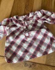 TAO blouse carreaux 3 mois