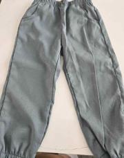 Pantalon large shein vert
