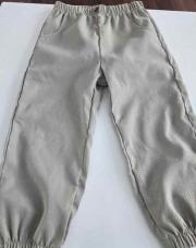 Pantalon large shein beige foncé 