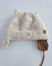 Bonnet beige mouton