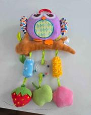 Peluche bruit de cloche hibou