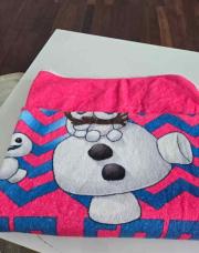 Couverture rose olaf