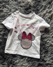 T shirt Minnie strass 
