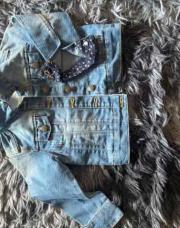 Veste jeans effet griffe 2ans 