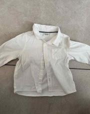 Chemise blanc 6 mois