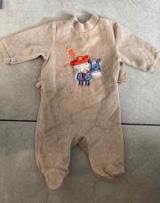 Pyjama beige 1 mois 