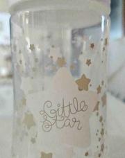 Biberon little star blanc 