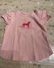 T-shirt rose avec animaux taille 62