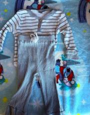 Ensemble bleu et blanc 