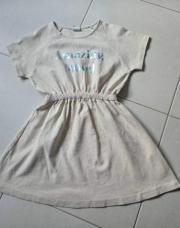 Robe zara 10 ans crème