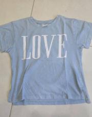 T-shirt zara 8 ans bleu