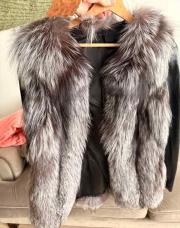     un manteau d’hiver Gris L