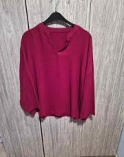 Blouse bordeaux T3xl 