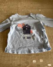 Pull bleu avec écureuil 3 mois 