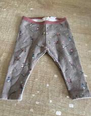 Leeging brun oiseaux taille 6-9 mois 