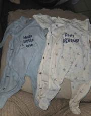 Lot de 2 pyjamas chauds Bub’l 1 mois 