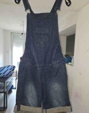 Salopette en jeans T.48