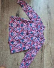 Blouse fleurs rose jacadi 3A