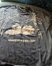 Tee-shirt zara 8-9 an stitch 