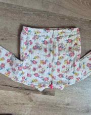 Gilet Tao fleur ecru 3A molleton