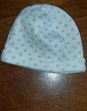 Bonnet naissance étoiles 