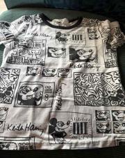 Tee-shirt H&M 8-10 ans Mickey 
