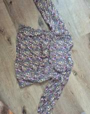 Blouse mauve fleurs Tao 36M