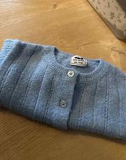 Gilet 9M bleu en laine 