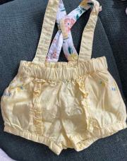 Salopette short Sergent  major 3 mois