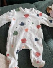 Pyjama cœur Kiabi 1 mois 
