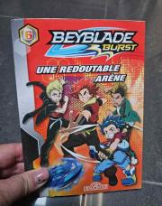 Livre Beyblade brust num 6