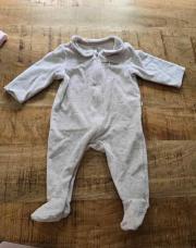 Pyjama beige Okaidi 6 mois fermeture avant