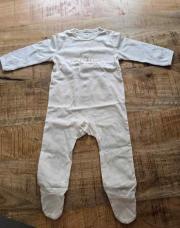 Pyjama beige fermeture arrière été 6 mois