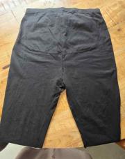 Legging grossesse noir tissu XL