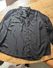 Chemisier noir grossesse XL